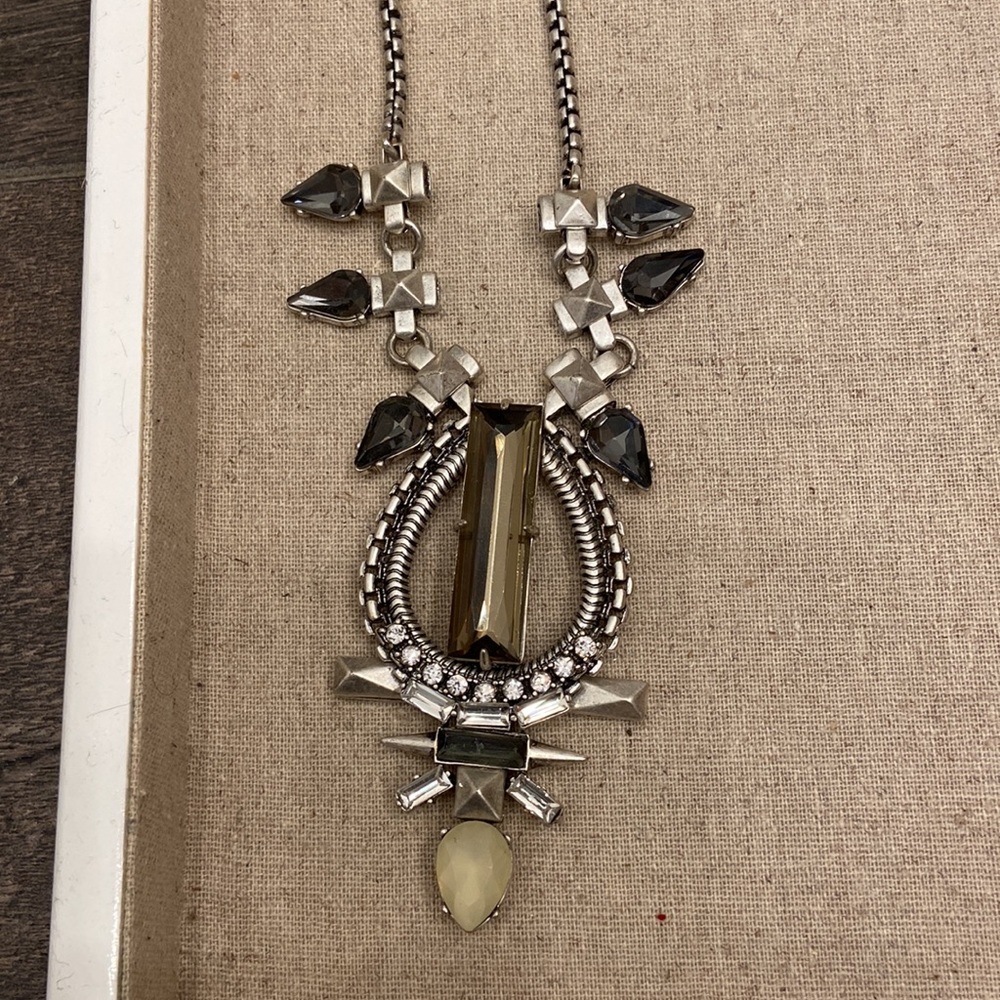 Stella & Dot Set Of 2 Statements Necklaces, Lengt… - image 2